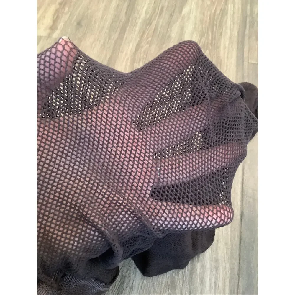 Wolford Women's Medium Soft Cacao Twenties Econyl Fishnet Matte Tights C5-5